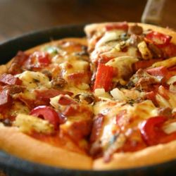 Pizza Crocante de Tomate Seco